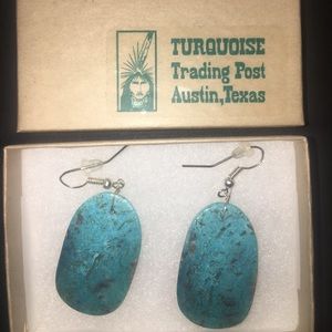 Navajo Turquoise Earrings! Never been worn.